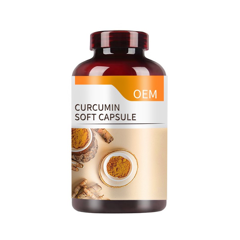 Curcumin Soft Capsules Factory - Private Label Antioxidant Health
