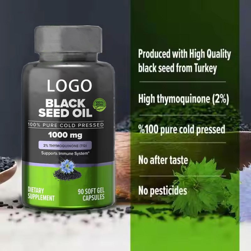Antioxidant Softgel Manufacturer - OEM Custom Black Seed Oil Vitamin E