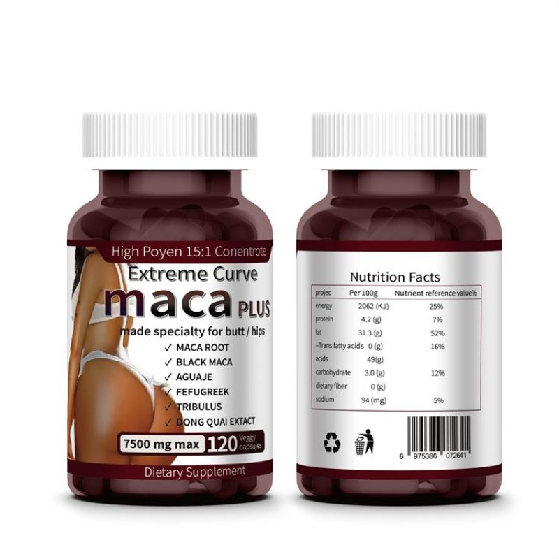 Maca Capsule Factory - OEM Custom Hip Augmentation Vitamin