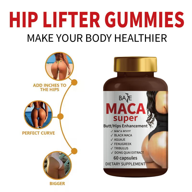 Maca Capsules Factory - OEM Custom Hip Buttock Enhancement