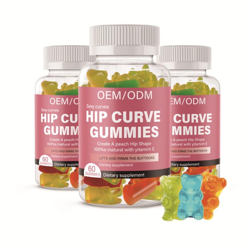 Hip Gummies Factory - OEM Custom Maca Curve Enhancement