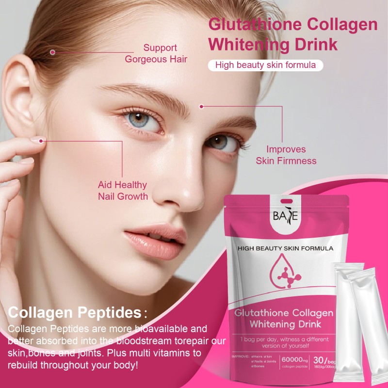 Collagen Drink Powder Factory - Private Label Halal Skin Whitening