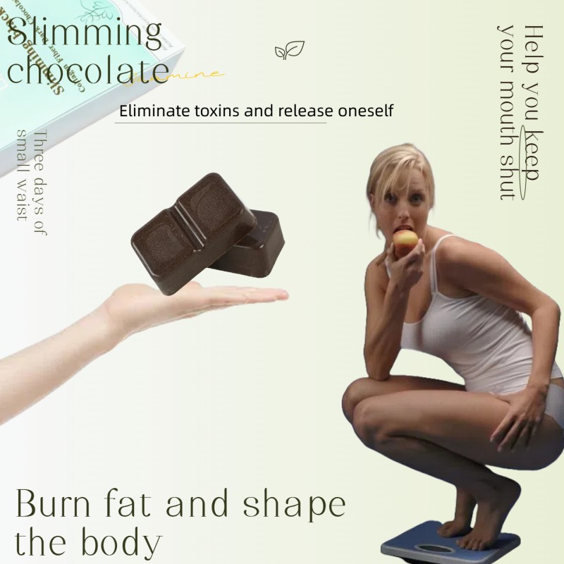 Slimming Chocolate Factory - OEM Custom Black Collagen Fiber