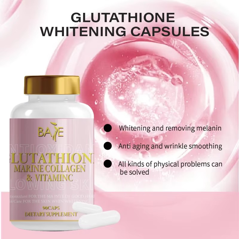 Skin Whitening Capsules Factory - OEM Custom Gluta Collagen