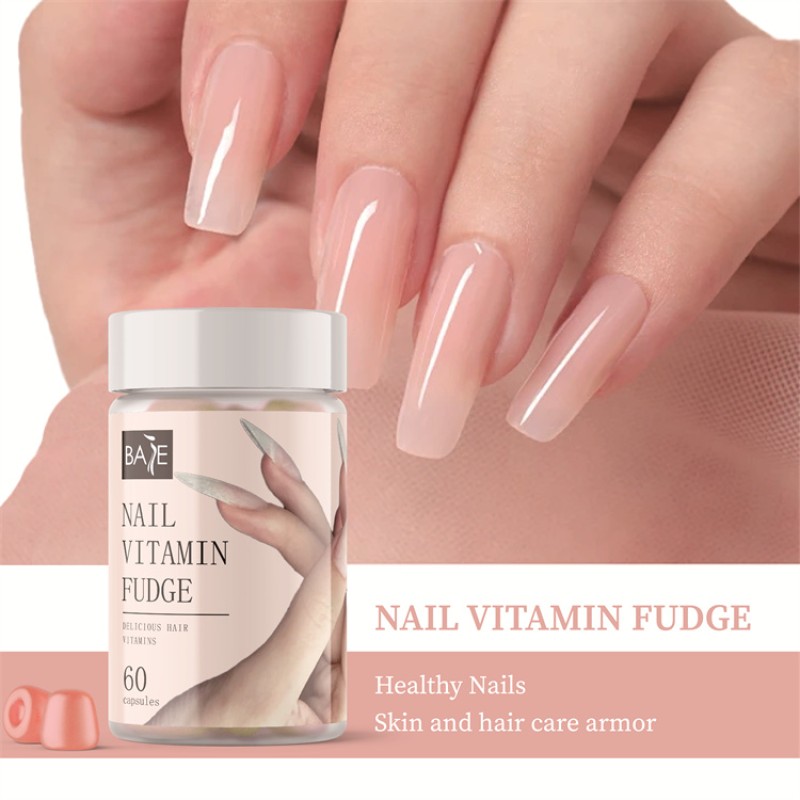 Nail Growth Gummies Factory - OEM Custom Splitting Reduction