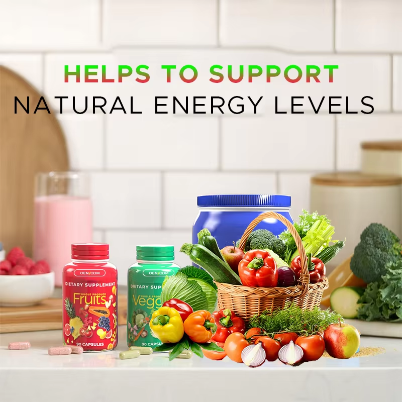 Dietary Fiber Capsules Manufacturer - Wholesale Fruit Vegetable Supplement