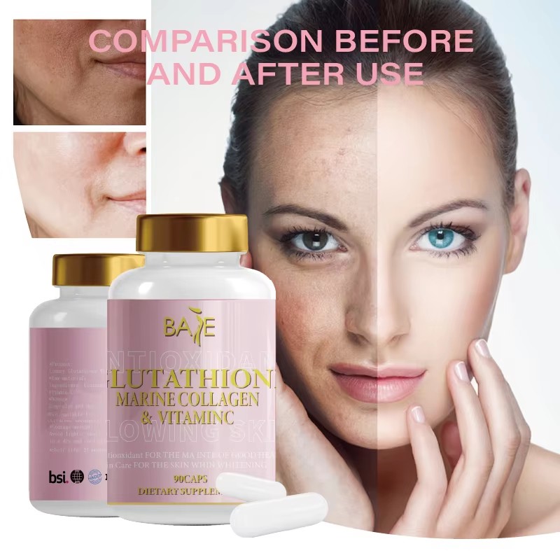 Skin Whitening Capsules Factory - OEM Custom Gluta Collagen