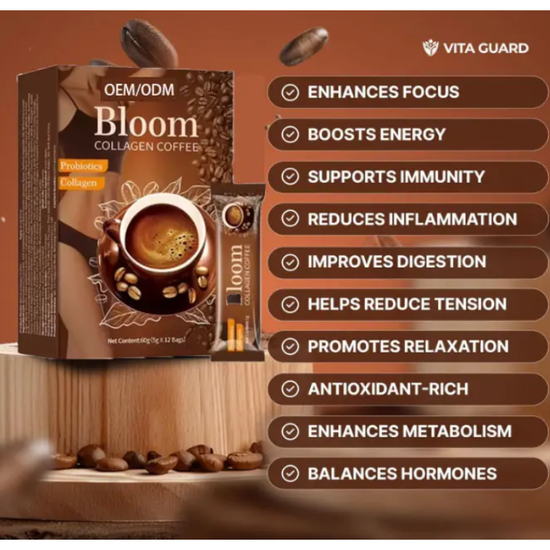 Collagen Coffee Drink Manufacturer - OEM Custom Probiotic Detox