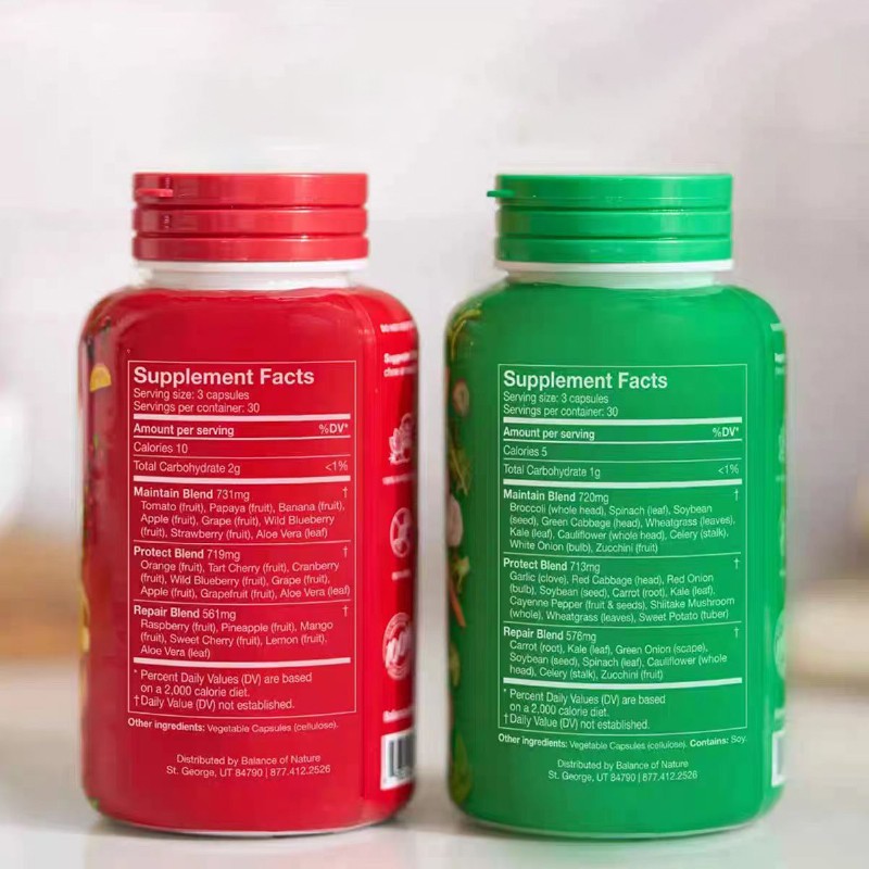 Dietary Fiber Capsules Manufacturer - Wholesale Fruit Vegetable Supplement