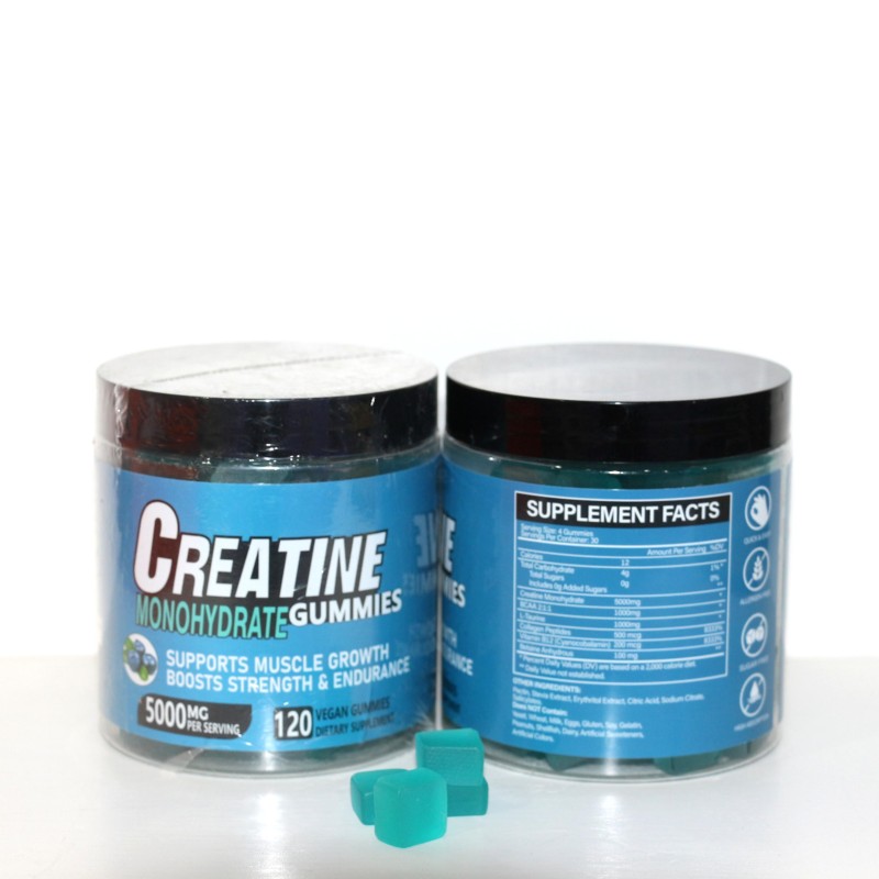 Creatine Monohydrate Gummies Factory - OEM Custom 5000mg Muscle Building