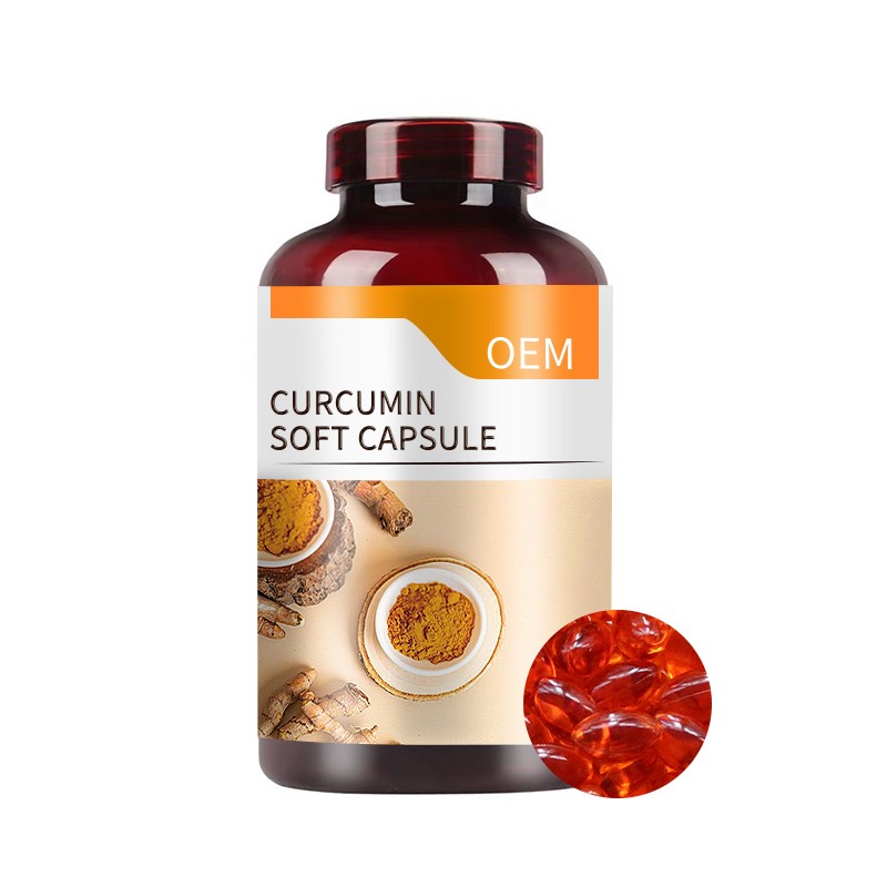 Curcumin Soft Capsules Factory - Private Label Antioxidant Health