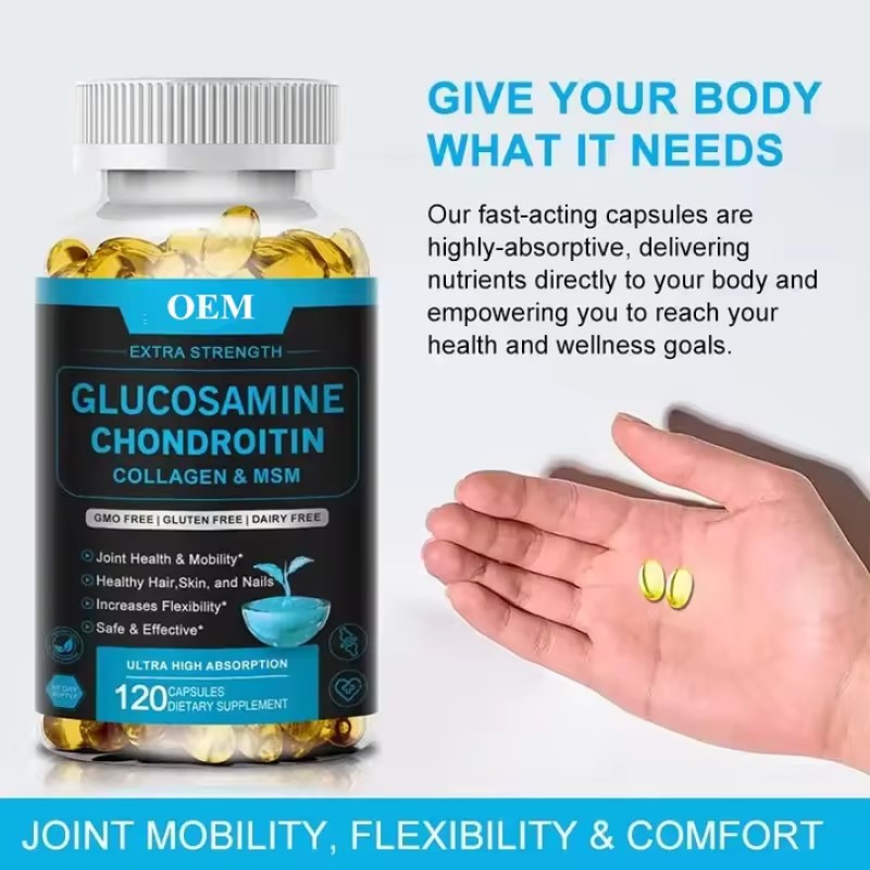 Glucosamine Softgel Factory - OEM Custom Halal Joint Health