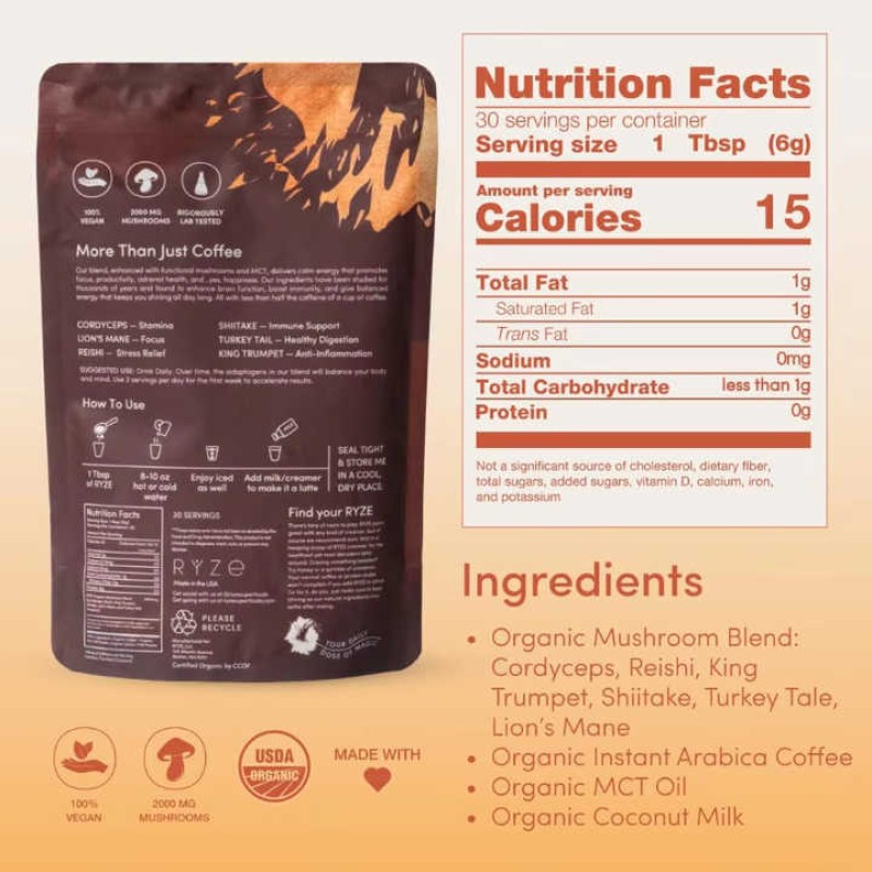 Mushroom Coffee Manufacturer - OEM Custom Immunity Digestion