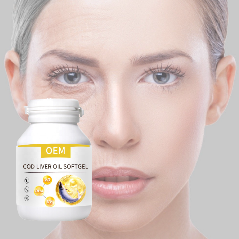 Cod Liver Oil Softgel Factory - OEM Custom Immunity Calcium