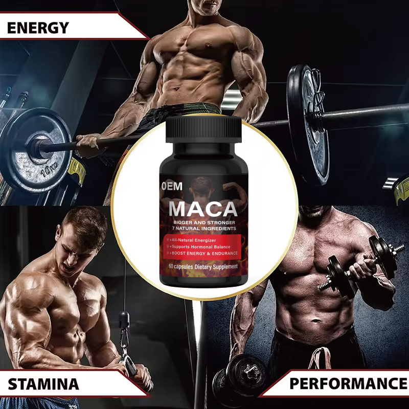 Maca Root Capsules Manufacturer - OEM Custom Men Energy Endurance