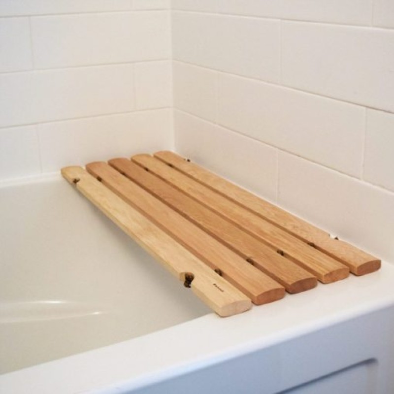 Expandable Bath Tray Manufacturer - JUNJI Bamboo Bath Tray Luxury Rustic Home Decor Gift