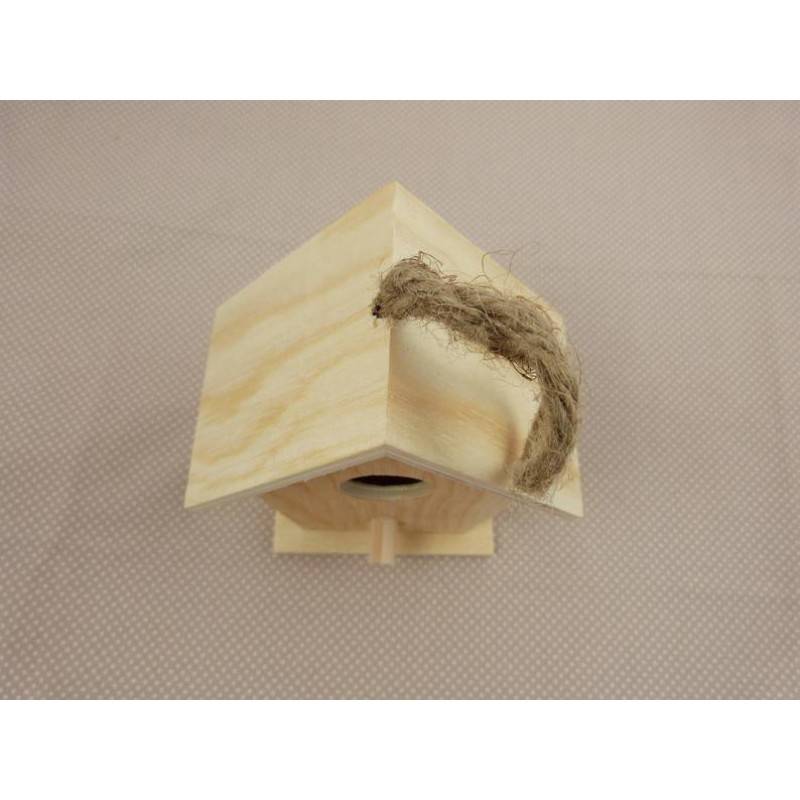 Hanging Birdhouse Factory - JUNJI Hanging Birdhouse Outdoor Indoor Wooden Pet Bird Houses