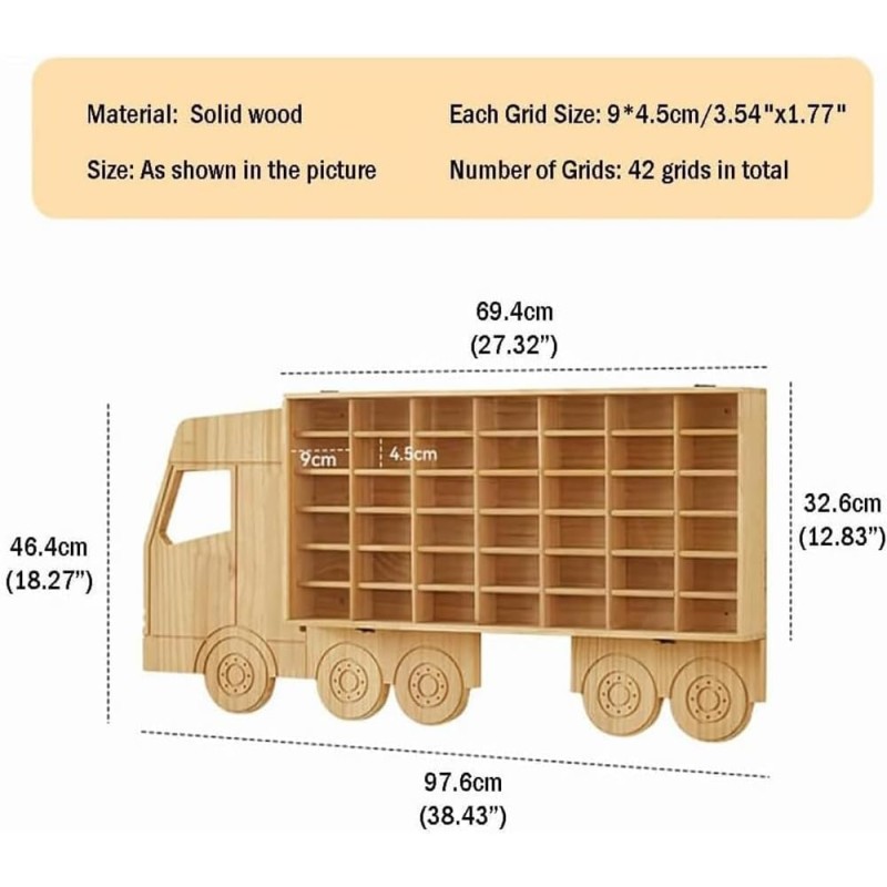 Storage Cabinet Manufacturer - Freestanding Wall-Mounted Cabinet 1/64 Scale Toy Cars Organizer