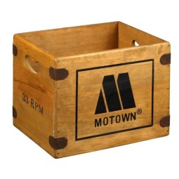 Wooden Record Crates Supplier - JUNJI Vintage-style 7 Inch Single 45 Vinyl Box