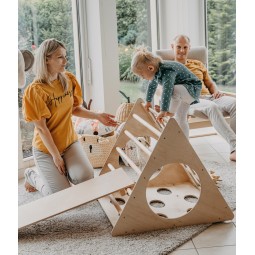 Climbing Triangle Ladder Manufacturer - Transformable Climbing Triangle Arch With Ramp