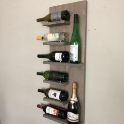 Wooden Wine Rack Supplier - Bottle Display Storage Rack Free Standing Countertop