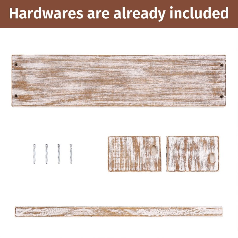 Wall Shelves Factory - JUNJI Home Decor Wood Wall Shelves Mdf Floating Kitchen Bathroom