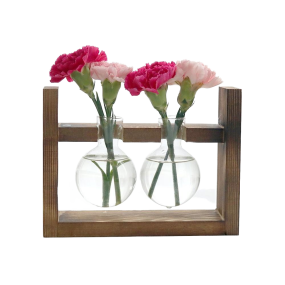 Hydroponics Stand Factory - JUNJI Wooden Stand for Hydroponics Plants Home Garden Decor