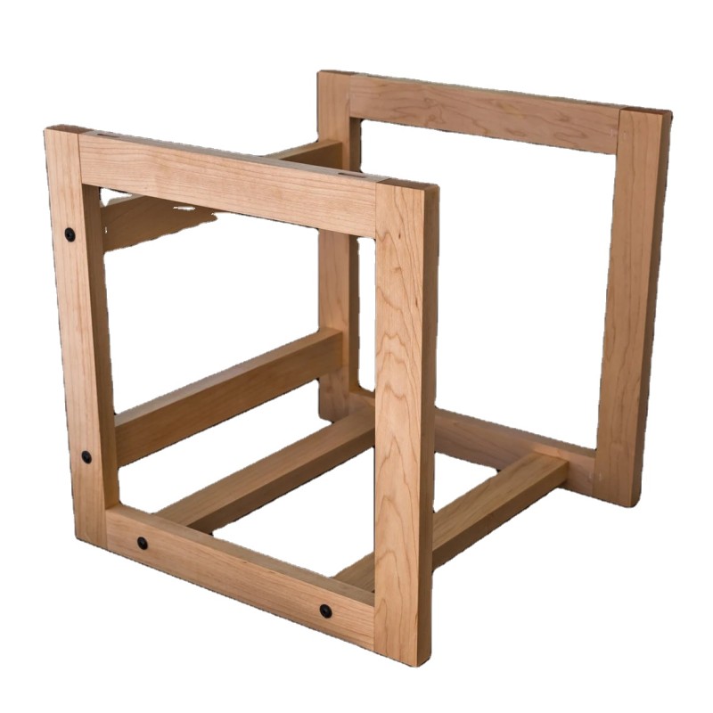 LP Storage Crate Factory - JUNJI Solid Hardwood Vinyl LP Storage Box Home Decor