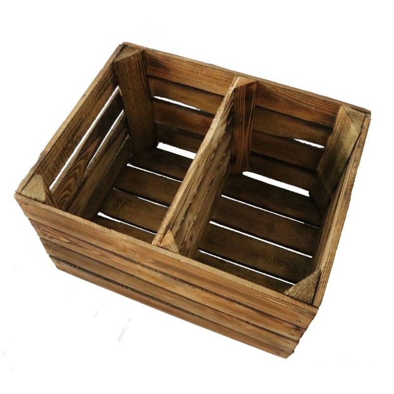 Solid Wood Storage Box Supplier - JUNJI Rustic Solid Wood Storage Box Polished Wall Hanging