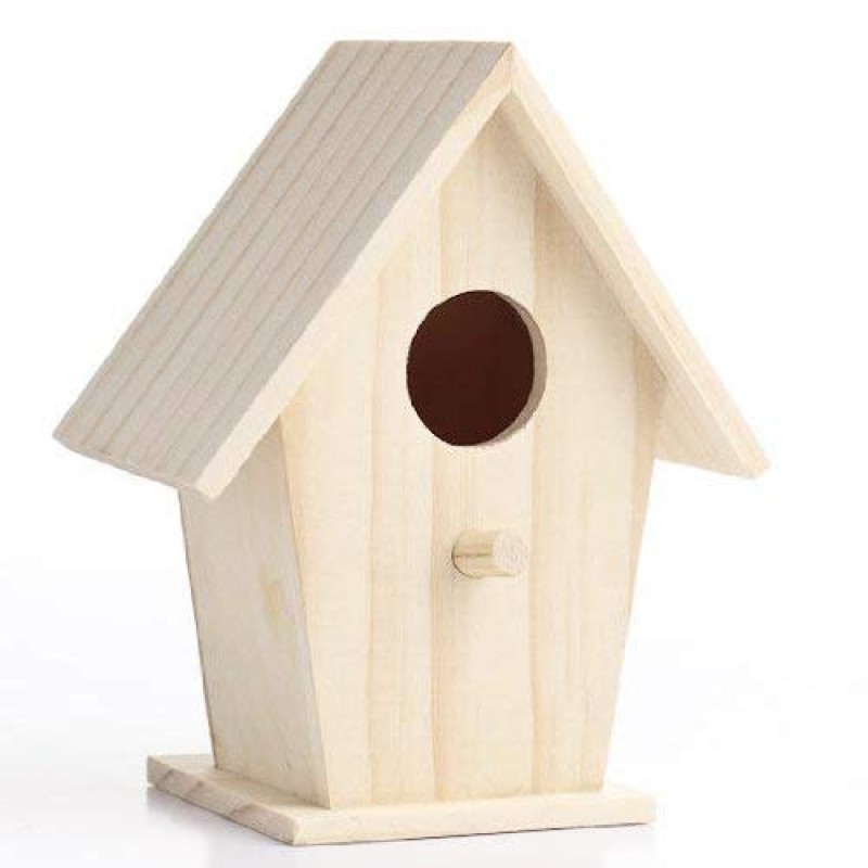Birdhouses Factory - Unfinished Wooden Pet Cages for Small Animals Crafting Decor