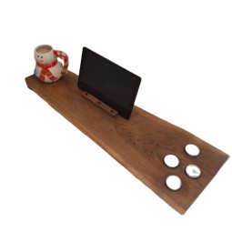 Bathtub Caddy Manufacturer - JUNJI Wood Bathtub Tray with Book Holder for Tub Bathroom