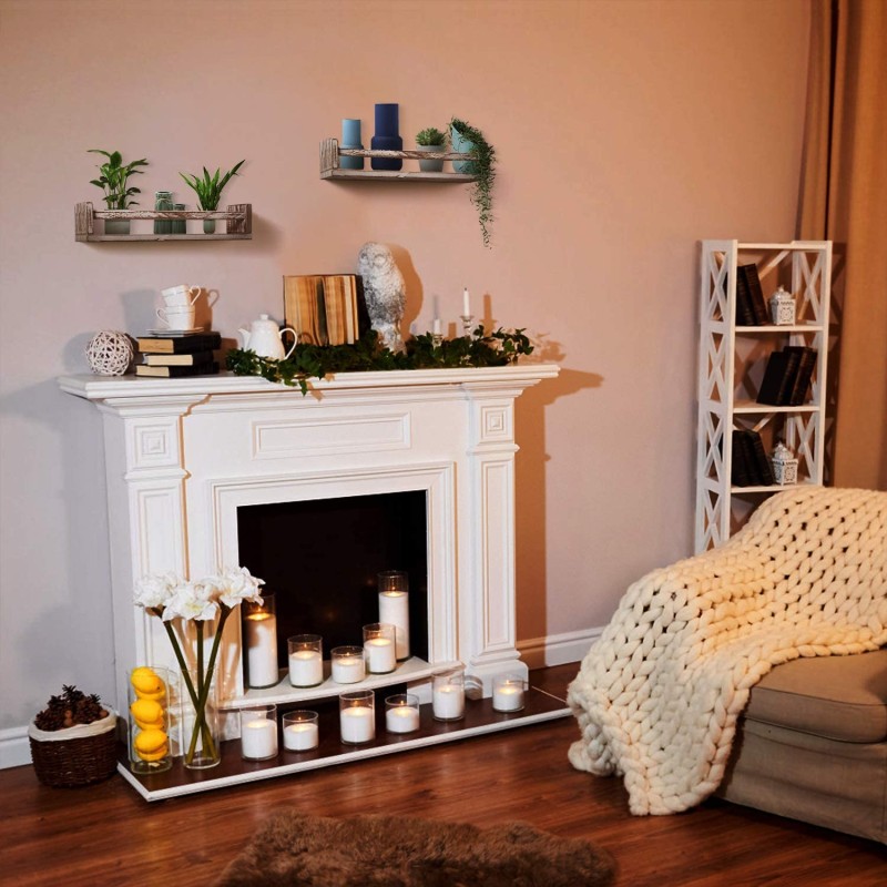 Wall Shelves Factory - JUNJI Home Decor Wood Wall Shelves Mdf Floating Kitchen Bathroom