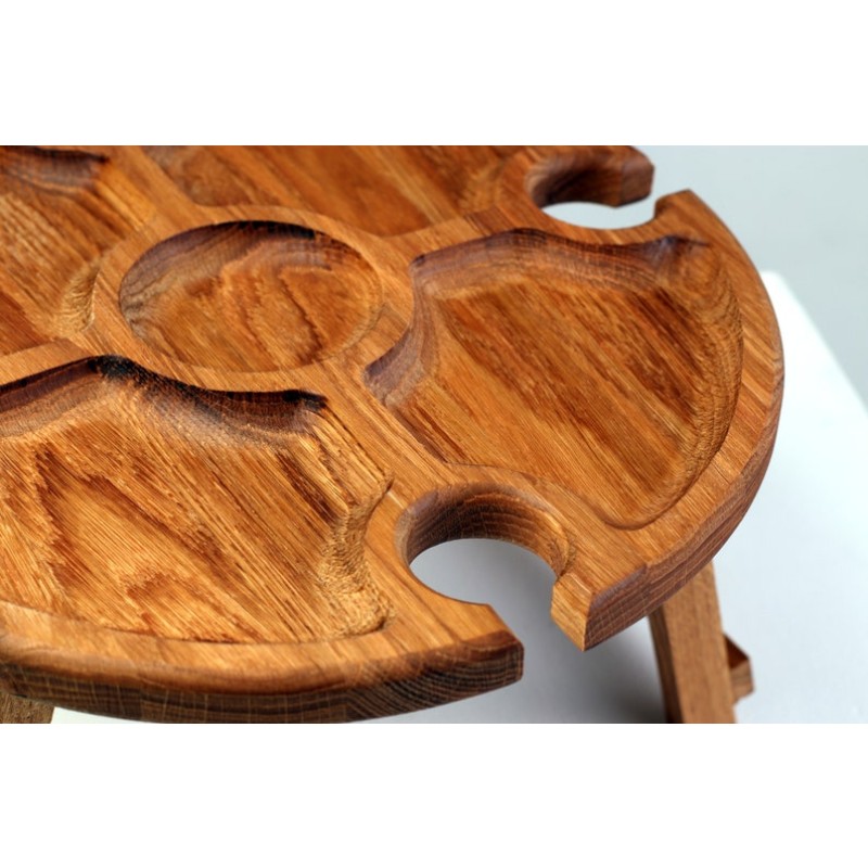 Wood Wine Table Factory - JUNJI Personalized Portable Folding Stand for Outdoor Wedding