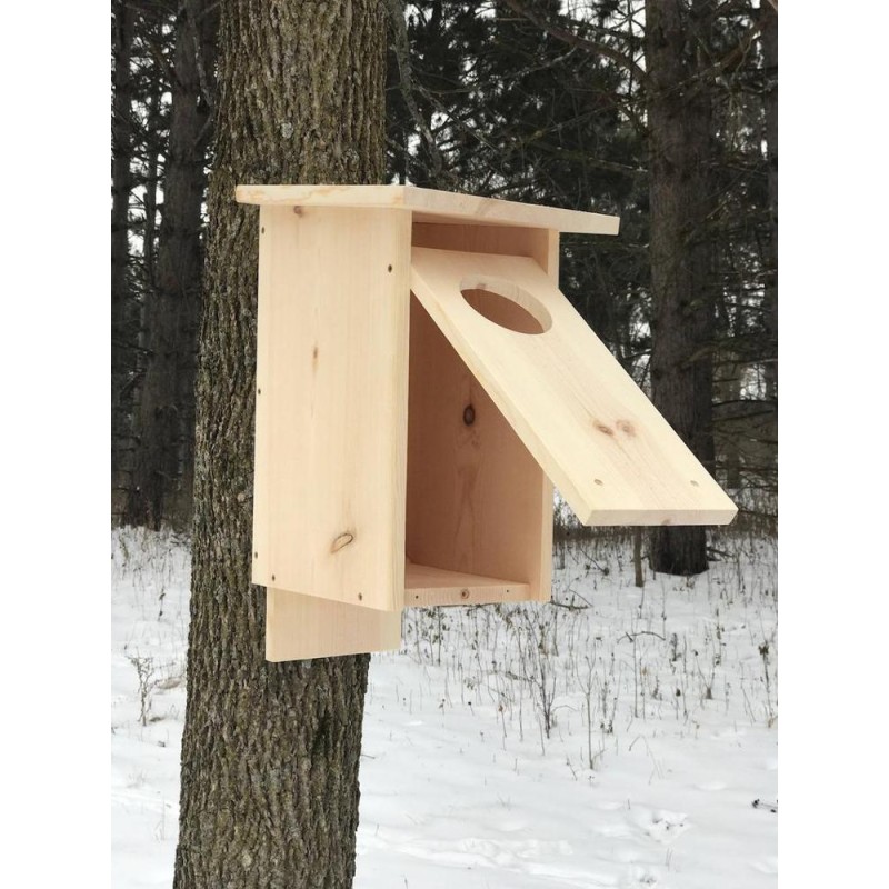 Duck House Supplier - JUNJI Modern Farmhouse Wooden Duck House Nesting Box Durable