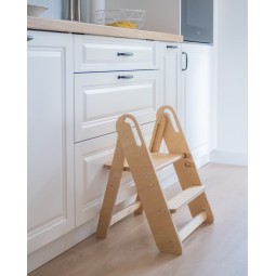 Step Stool Supplier - Toddler Wooden Step Stool for Kids Adults Bathroom Stool