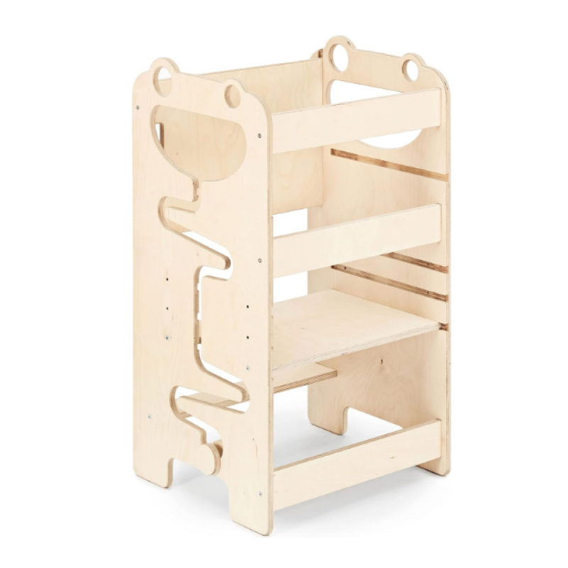 Toddler Kitchen Helper Manufacturer - Baby Learning Tower Kids Step Stool Home Wood Helper