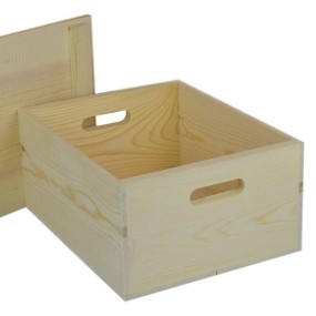 Customized Gift Box Manufacturer - JUNJI Customized Wooden Gift Box Pine Wood Presentation