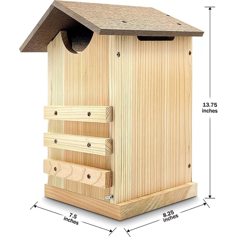 Owl Houses Manufacturer - Outer Trails Owl Houses with Composite Weather-Tight Roof