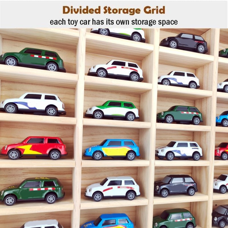 Storage Cabinet Manufacturer - Freestanding Wall-Mounted Cabinet 1/64 Scale Toy Cars Organizer