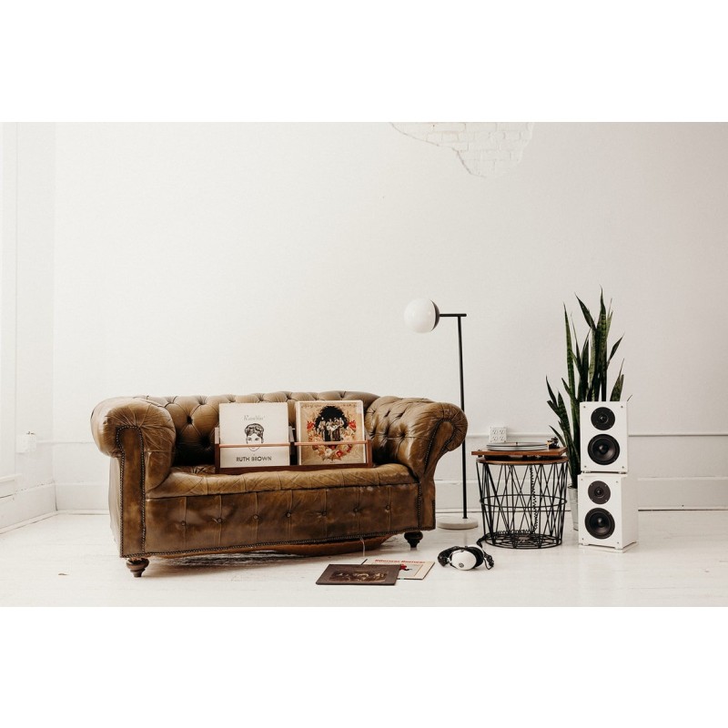 LP Crate Supplier - Handmade Rustic Rectangle Record Storage Box for Vinyl Records