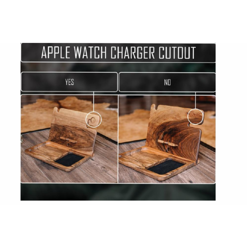 Phone Docking Station Manufacturer - Wood Phone Holder Docking Station for Mobile Phones