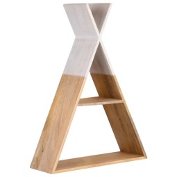 Triangle Shelf Factory - JUNJI Home Decor Nordic Wooden Triangle Shelf Wall Hanging