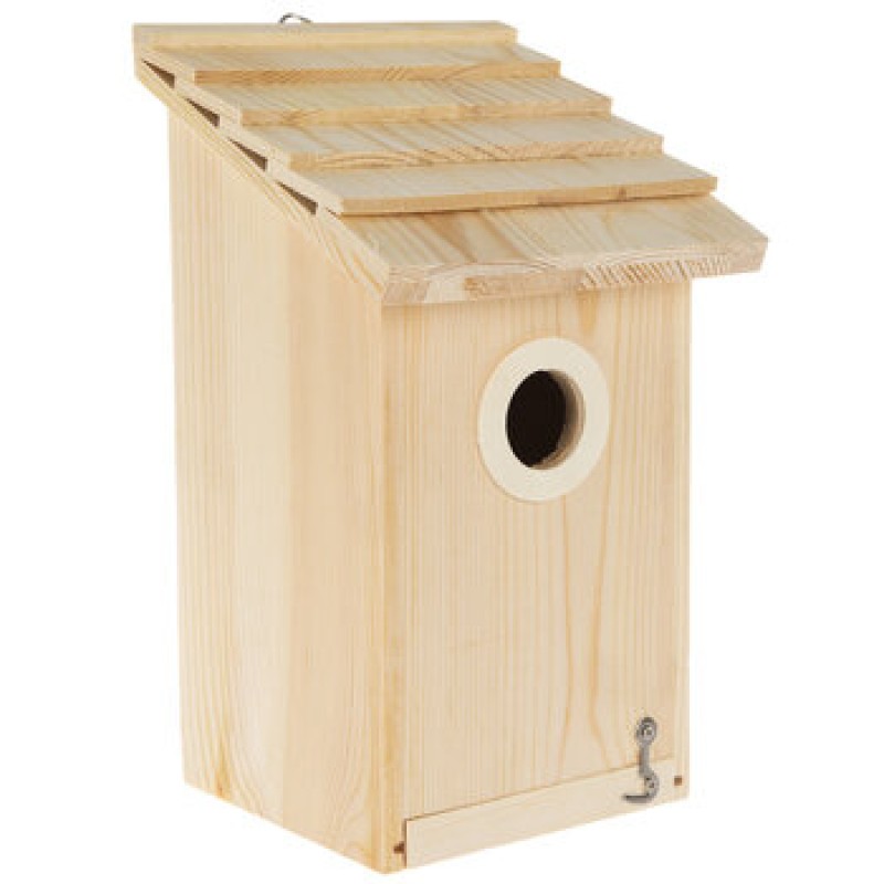 Hanging Bird House Factory - Handmade Wood Shed Birdhouse Outdoor Hanging Bird Cage