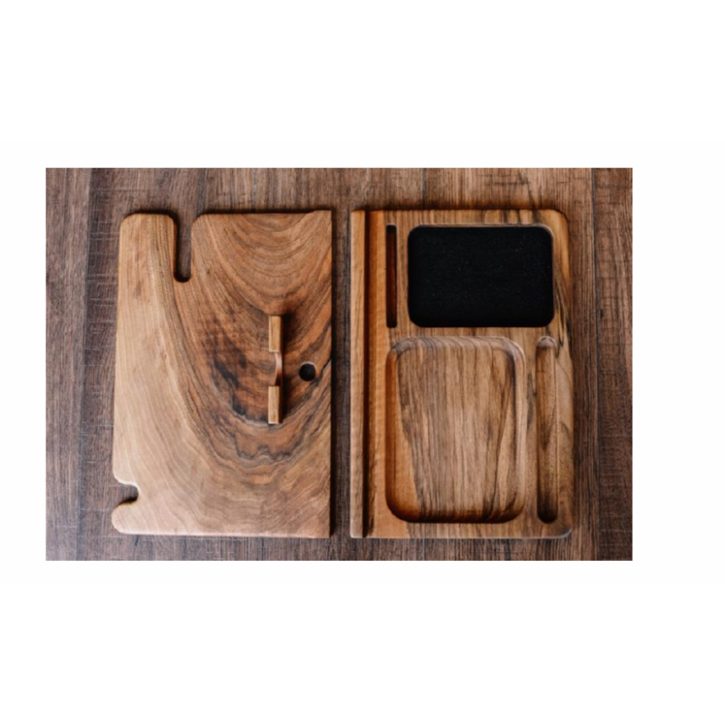 Phone Docking Station Manufacturer - Wood Phone Holder Docking Station for Mobile Phones