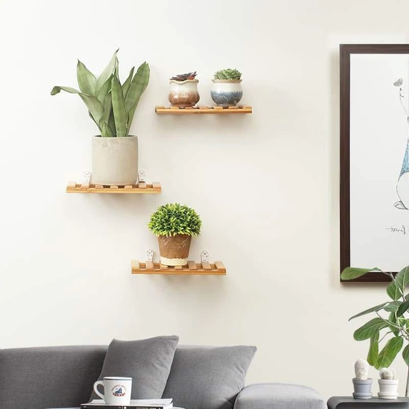 Plant Stand Manufacturer - JUNJI Multi Layer Wall Mounted Plant Stand Flower Shelf