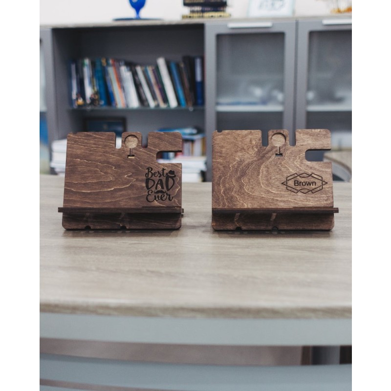 Charging Station Supplier - Organizer Wooden Charging Station Watch Station Corporate Gift