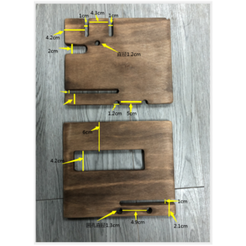 Phone Holder Factory - Wood Organize Phone Holder Smartphones Watch Holder Docking Station