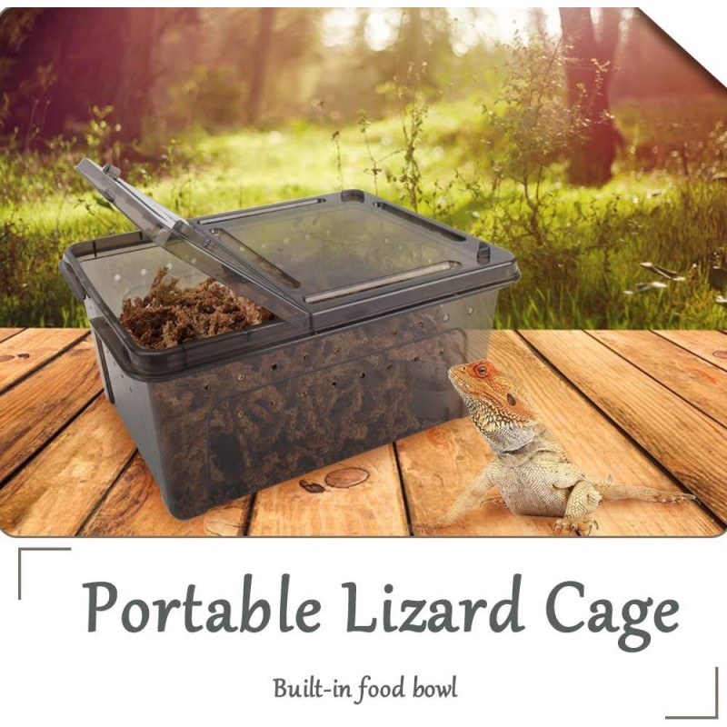 Reptile Breeding Box Supplier - Stackable Ventilated Plastic