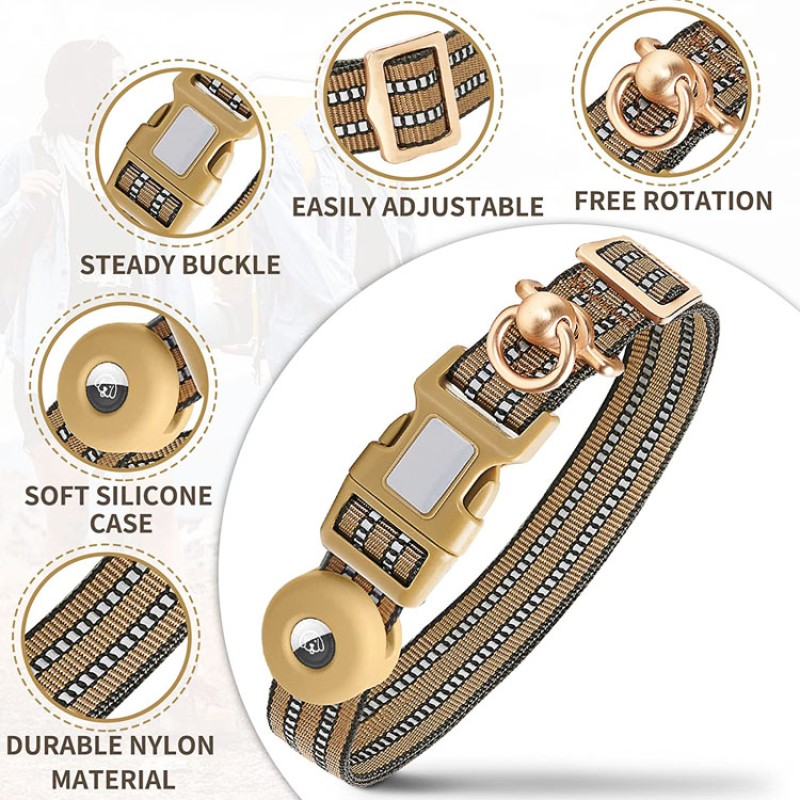 Pet Collar Manufacturer - Nylon GPS Tracking Smart