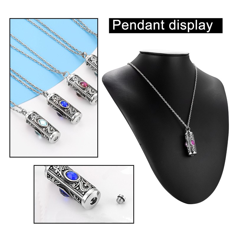Cremation Urn Necklace Supplier - Crystal Ashes Pendant OEM